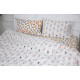 Постільна білизна MirSon Бязь Ranforce Elite 17-0529 Bunnies white Євро (2200004678221)