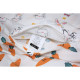 Постільна білизна MirSon Бязь Ranforce Elite 17-0529 Bunnies white Євро (2200004678221)