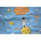 Постільна білизна MirSon Бязь Ranforce Elite 17-0426 Little astronaut Полуторний (2200004698182)