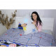 Постільна білизна MirSon Бязь Ranforce Elite 17-0264 Rainbow 160x220 (2200004699745)