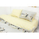 Постільна білизна MirSon Бязь Ranforce Elite 17-0557 Shafira 220х240 King Size (2200004704777)