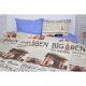 Постільна білизна MirSon Бязь Ranforce Elite 17-0536 Big Ben 220х240 King Size (2200004704982)