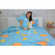 Постільна білизна MirSon Бязь Ranforce Elite 17-0426 Little astronaut King Size (2200004705200)