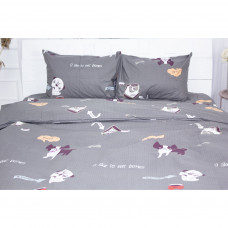 Постільна білизна MirSon Бязь Ranforce Elite 17-0379 Nice King Size (2200004705460)