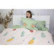 Постільна білизна MirSon Бязь Ranforce Elite 17-0414 Pineapple King Size (2200004705675)