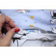Постільна білизна MirSon Бязь Ranforce Elite 17-0527 Bunnies King Size (2200004706719)