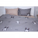 Постільна білизна MirSon Бязь Ranforce Elite 17-0404 Pekingese Сімейний 160x220 (2200004731469)
