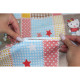 Постільна білизна MirSon Бязь Ranforce Elite 17-0501 Hello kitty Сімейний 160x220 (2200004733234)