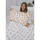 Постільна білизна MirSon Бязь Ranforce Elite 17-0529 Bunnies white Сімейний 160x220 (2200004733340)