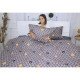Постільна білизна MirSon Бязь Ranforce Elite 17-0526 Fabulous forest grey Сімейний 160x220 (2200004733432)
