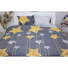 Постільна білизна MirSon Бязь Ranforce Elite 17-0422 Golden Star Сімейний (2 x 160x220) (2200004734385)