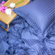 Постільна білизна MirSon SatinStripe 30-0020SmokyBlue 220х240 King Size (2200005255360)