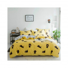 Простирадло MirSon Бязь 17-0572 Black Cat 180x220 см (2200005542385)