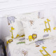 Простирадло MirSon Бязь 17-0132 Lion King 150х220 см (2200005590423)