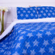 Покривало MirSon набір Print Line №7129 Blue Star покривало 200х220 + 2 наволочки 50х70 (2200006079347)