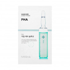 Маска для обличчя Missha PHA Sheet Mask Пілінг-маска 28 мл (8809581456563)