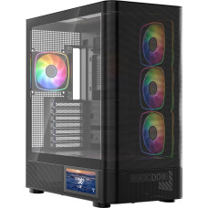 Корпус для ПК Modecom VOLCANO AQ400 ARGB (MC-A-AQ400-4FA-B)