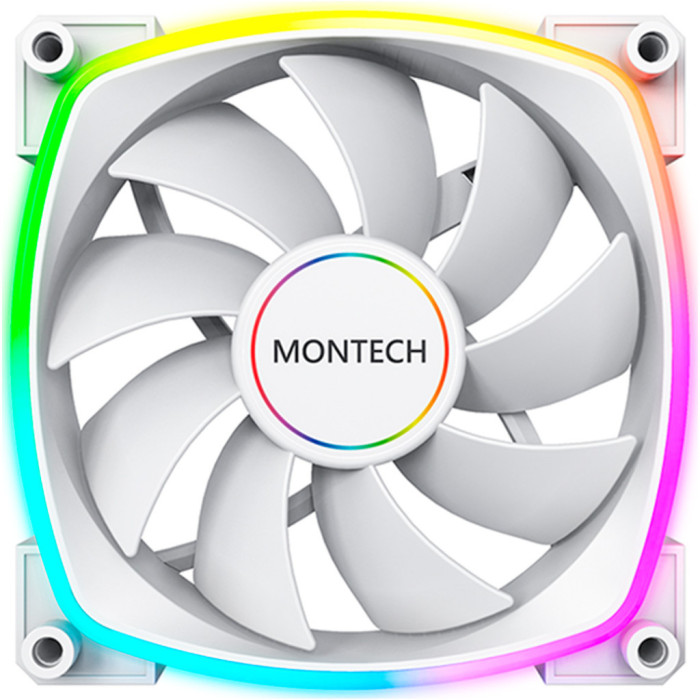 Кулер до корпусу MONTECH AX140 PWM WHITE