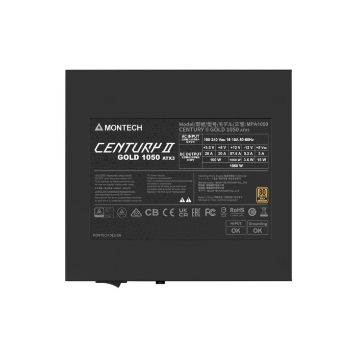 Блок живлення MONTECH 1050W (CENTURY II 1050)