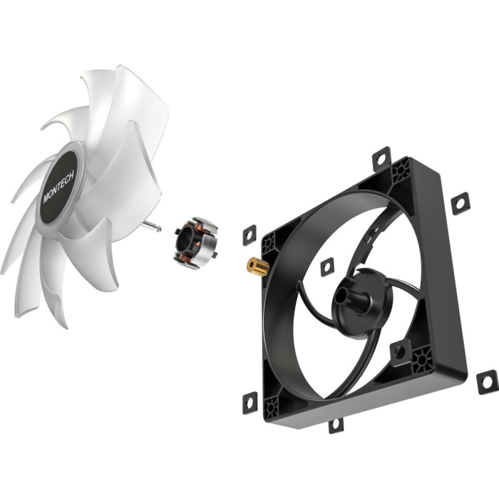 Кулер до корпусу MONTECH GF120 PWM BLACK