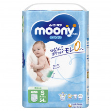 Підгузок Moony S 4-8 кг 54 шт (4903111137275)