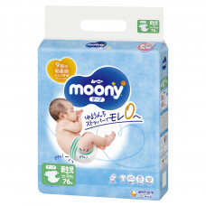 Підгузок Moony NB 0-5 кг 76 шт. (4903111137800)