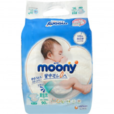 Підгузок Moony NB 0-5 кг 90 шт (4903111243501)