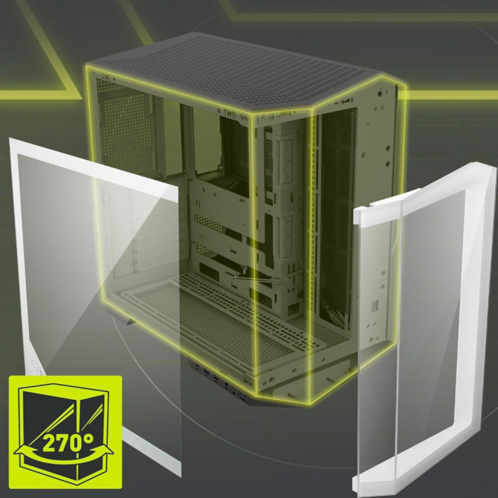 Корпус для ПК MSI MAG PANO 100L PZ WHITE