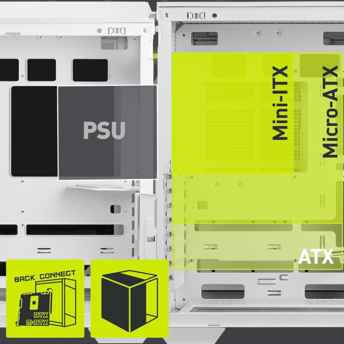 Корпус для ПК MSI MAG PANO 100L PZ WHITE