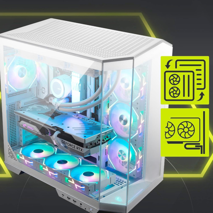 Корпус для ПК MSI MAG PANO 100L PZ WHITE