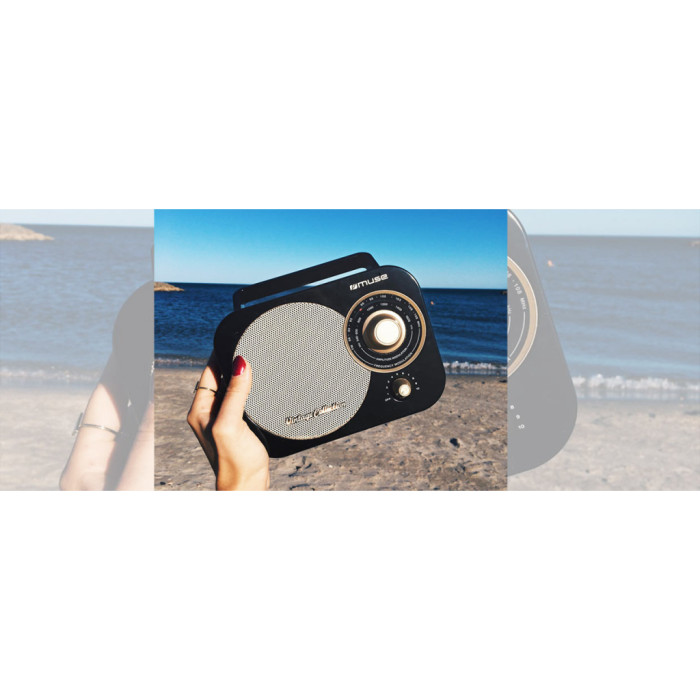 Портативний радіоприймач Muse M-055 RB Wireless Black (M-055 RB)