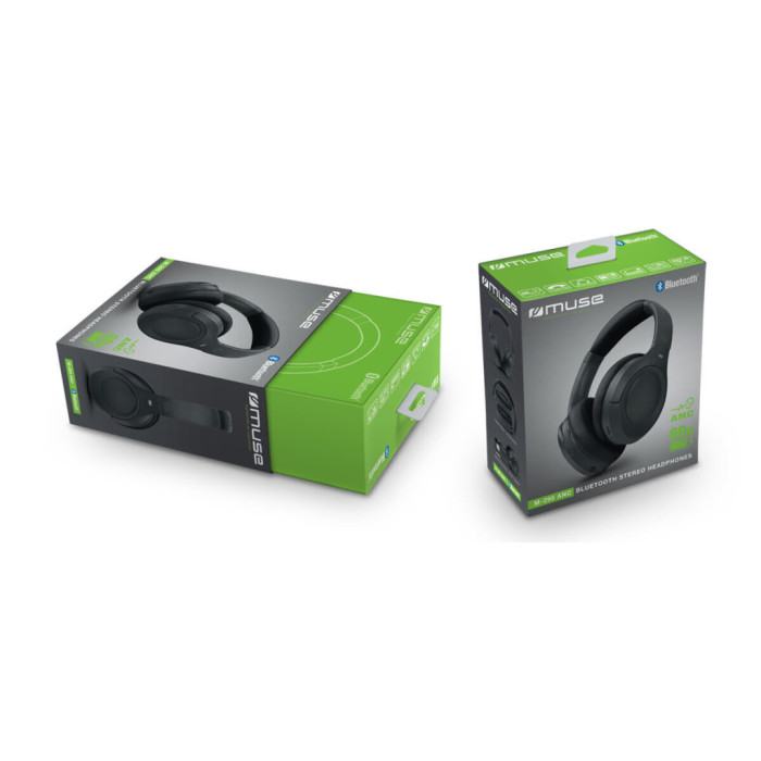 Навушники Muse M-295 ANC Wireless Black (M-295 ANC)