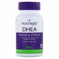 Вітамінно-мінеральний комплекс Natrol Дегідроепіандростерон 50 мг, DHEA, 60 таблеток (NTL-16106)