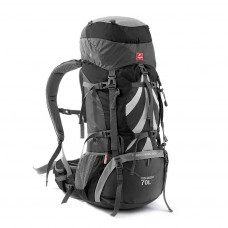 Рюкзак туристичний Naturehike NH70B070-B 70+5 л Black/Grey (6927595709009)