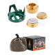 Пальник Naturehike NH Alcohol Burner steel NH18L001-T Green (6927595725696)