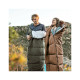 Спальний мішок Naturehike U350 NH20MSD07 Hollow Cotton Right Brown (6927595767221-R)