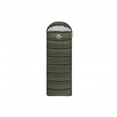 Спальний мішок Naturehike U350 NH20MSD07 Hollow Cotton Right Green (6927595767238-R)