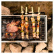 Гриль-барбекю Naturehike Mini Picnic BBQ Grill NH20CJ006 Сталь (6927595767672)