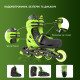 Роликові ковзани Neon Inline Green розмір 30-33 (NT07G4)