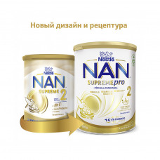 Дитяча суміш Nestle NAN Supreme Pro 2 з олігосахаридами з 6 міс. 800 г (7613035943742)