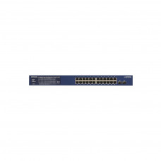 Комутатор мережевий Netgear GS724TPP 24x1GE PoE+(380W), 2xSFP, керований (GS724TPP-100EUS)