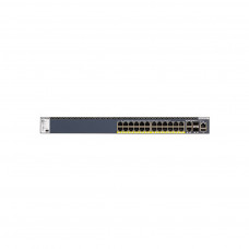 Комутатор мережевий Netgear M4300-28G-POE+ (GSM4328PA) 24x1GE PoE+, 2x10GE, 2xSFP+, керо (GSM4328PA-100NES)