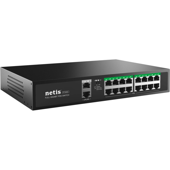 Комутатор мережевий Netis P116GC