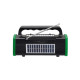 Акустична система NEWVEW NV-9010 Solar Panel/BT/USB/TF/FM Green (NWVW-NV-9010-GN)
