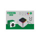 Акустична система NEWVEW NV-9203 RGB/BT/USB/TF/FM Silver (NWVW-NV-9203-SL)