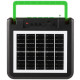 Акустична система NEWVEW NV-9218 Solar Panel/BT/USB/TF/FM Green (NWVW-NV-9218-GN)