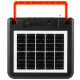 Акустична система NEWVEW NV-9218 Solar Panel/BT/USB/TF/FM Orange (NWVW-NV-9218-OR)
