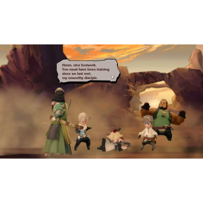 Гра Nintendo BRAVELY DEFAULT HD UKV, картридж (Switch 2) (0045496312503)