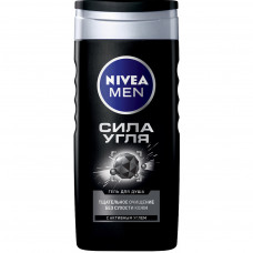 Гель для душу Nivea Men Сила Вугілля з активним вугіллям 250 мл (4005801199737)