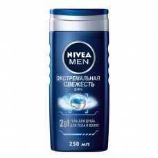 Гель для душу Nivea Men Екстремальна свіжість з ментолом 250 мл (4005808196739)